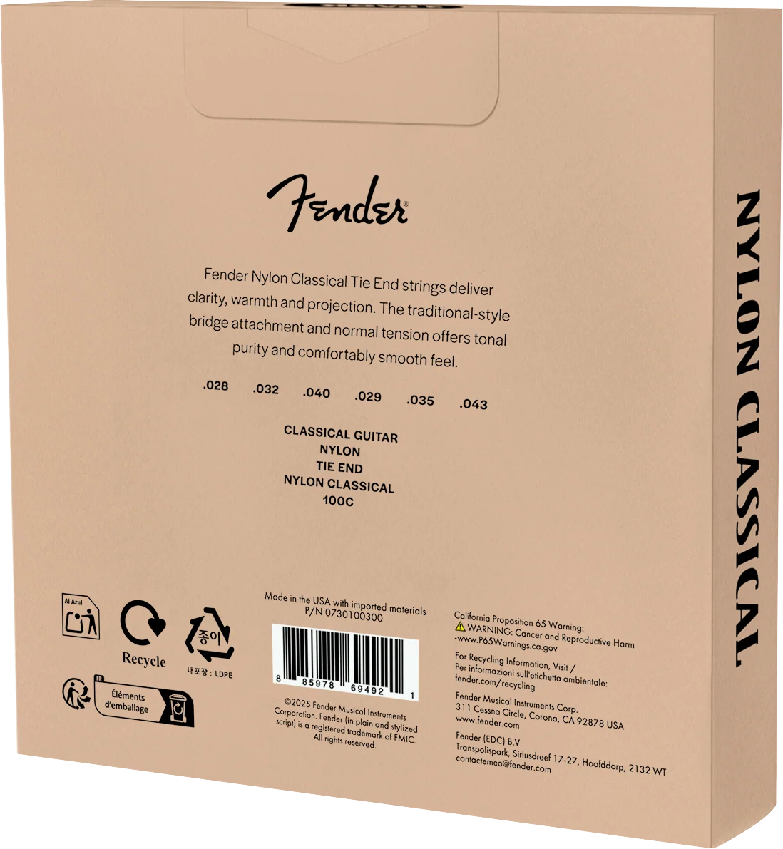 100 Nylon Classical Guitar Strings (3-Pack) - Image 2