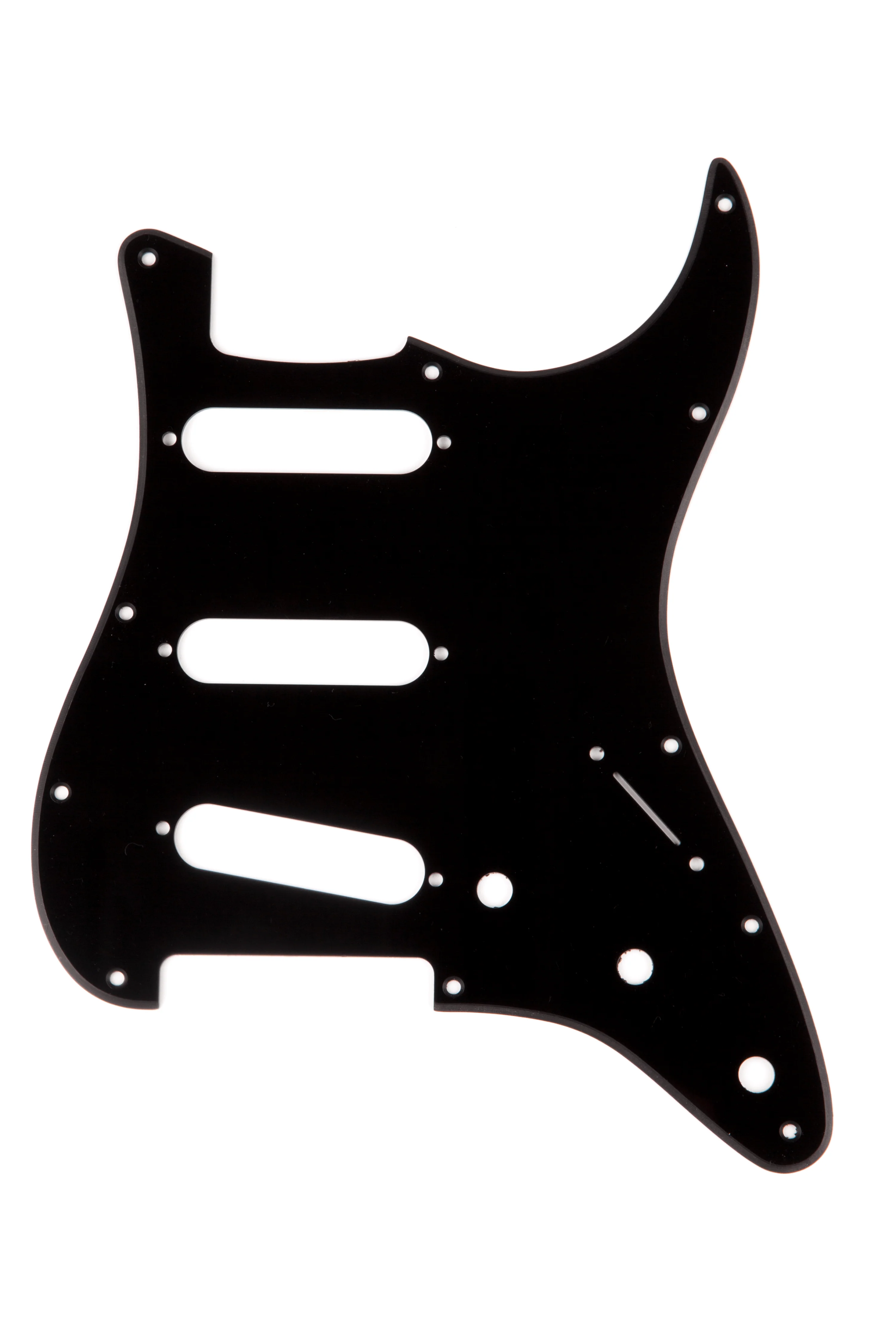 11-Hole Modern 1-Ply Stratocaster S/S/S Pickguard