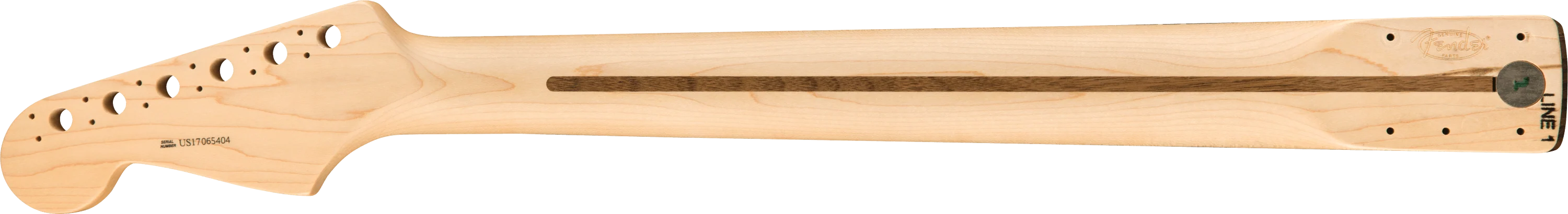 American Professional Stratocaster Neck, 22 Narrow Tall Frets, 9.5" Radius - Image 2