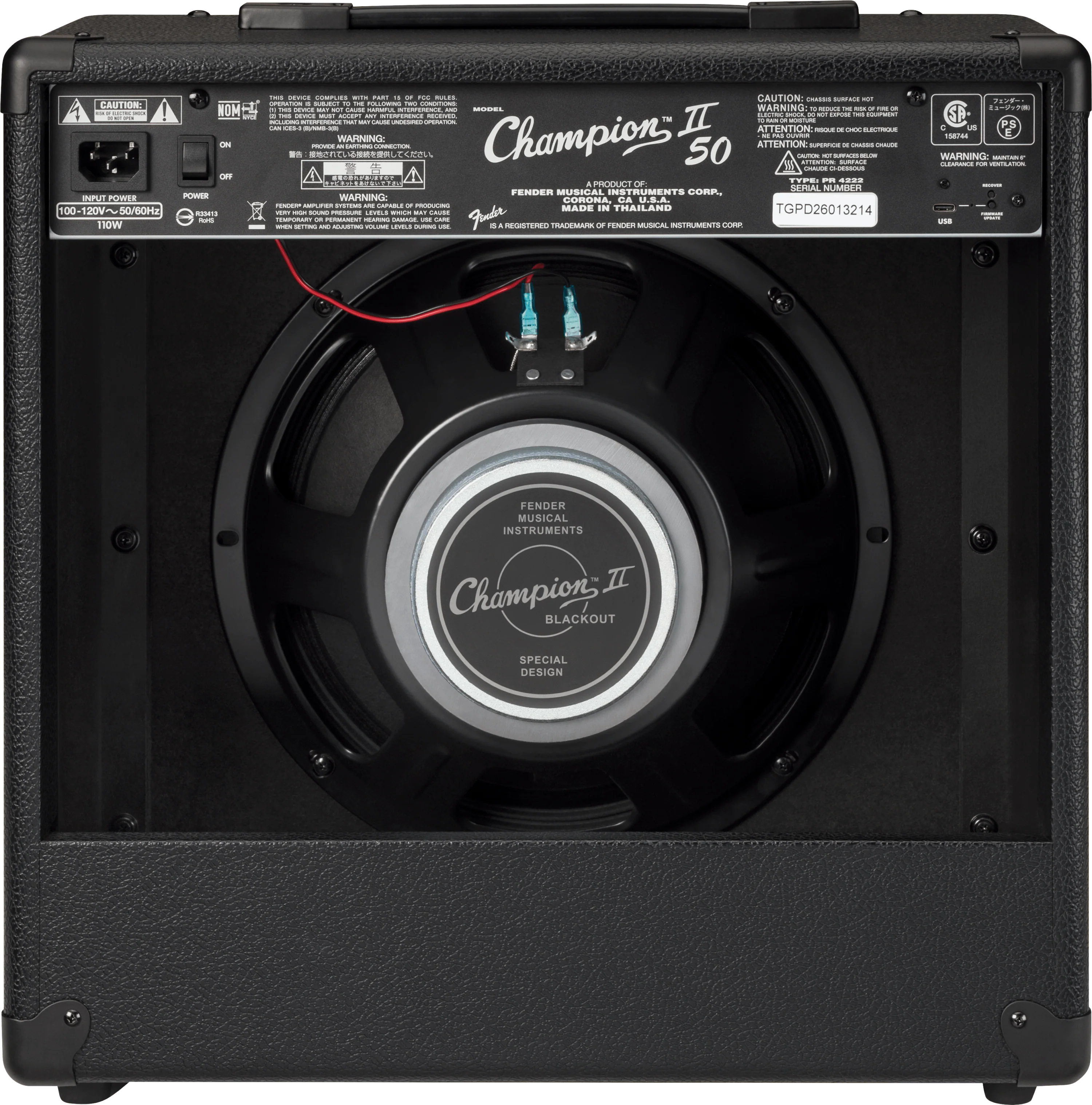 Champion™ II 50 Blackout - Image 2