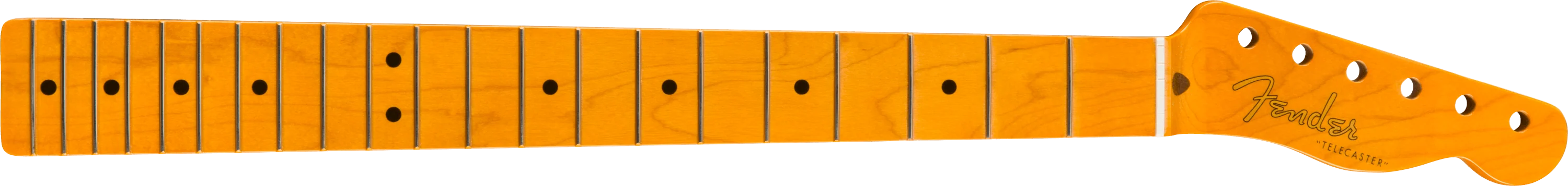 Classic Series '50s Telecaster® Neck with Lacquer Finish, "C" Shape - Maple Fingerboard