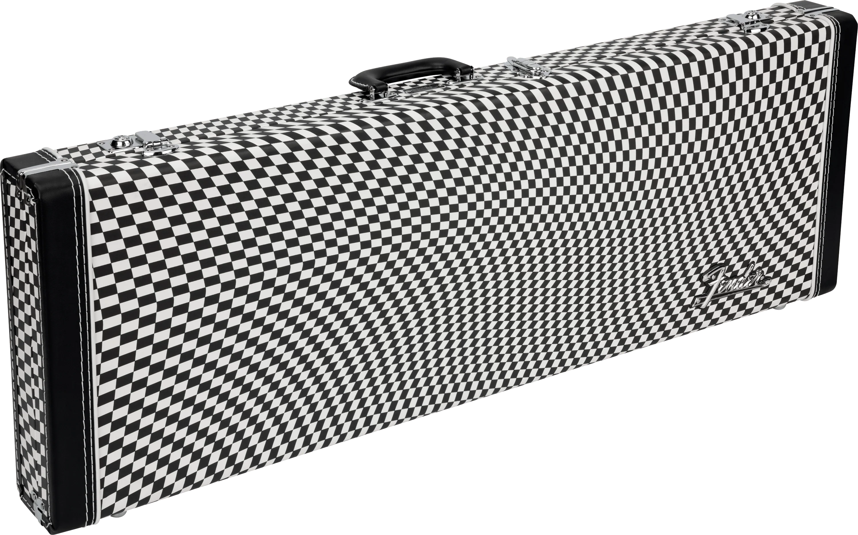 Classic Series Strat/Tele Case, Wavy Checkerboard