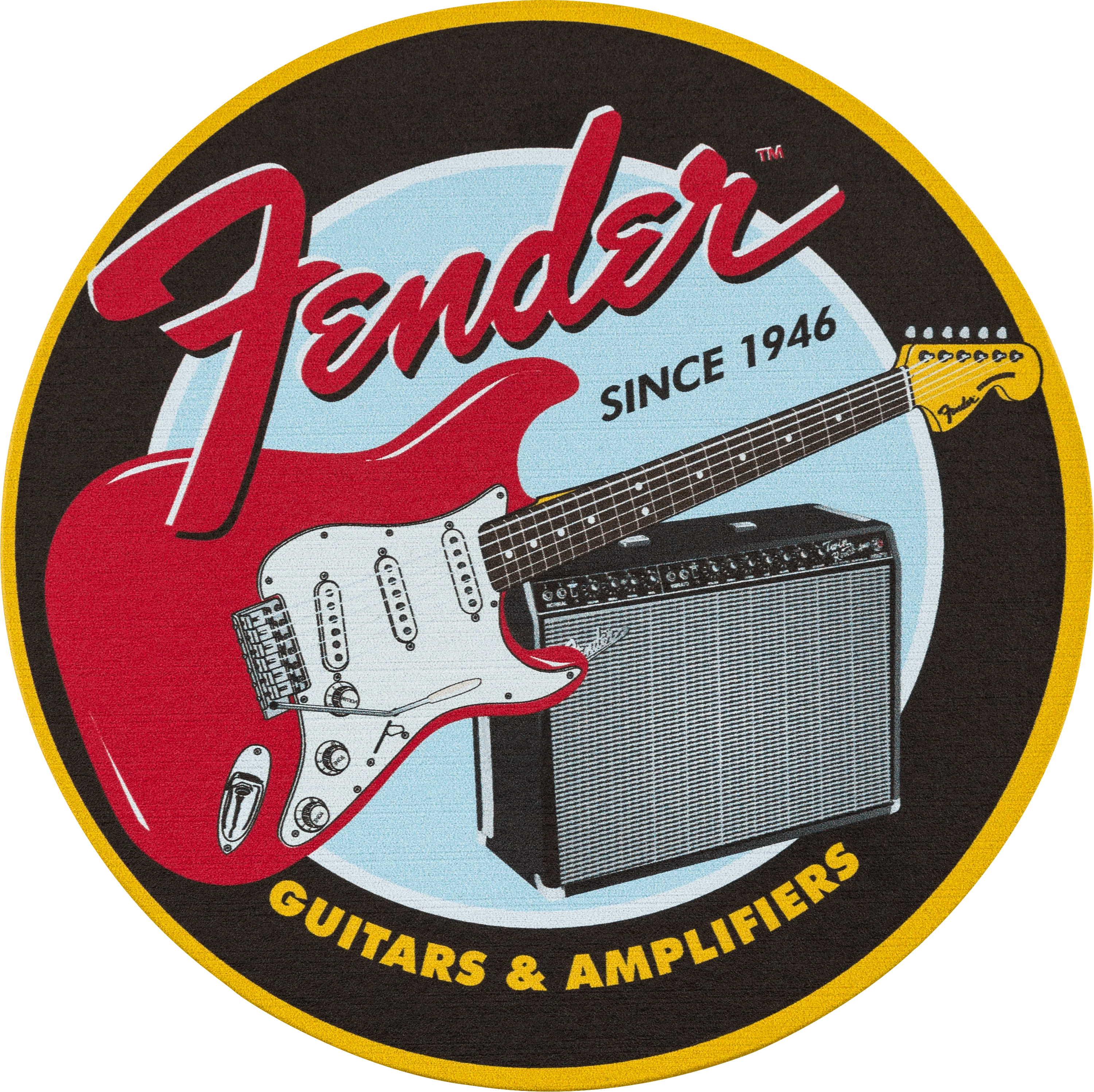 Fender™ 1946 Guitars & Amps Coaster Set - Image 2