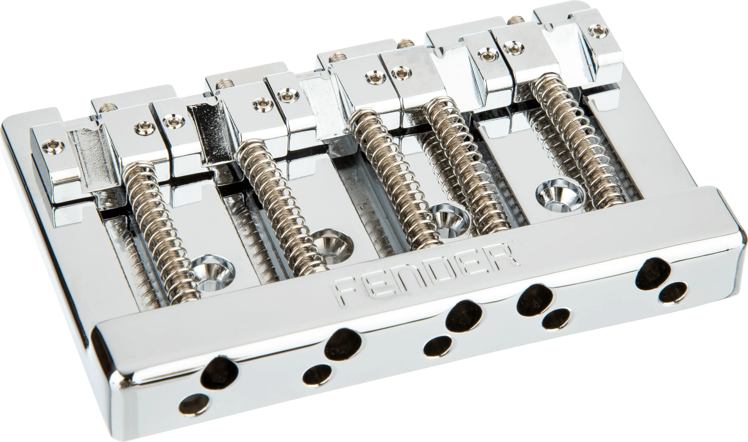 Fender® HiMass™ 5-String Bass Wide Bridge Assembly With Zinc Saddles