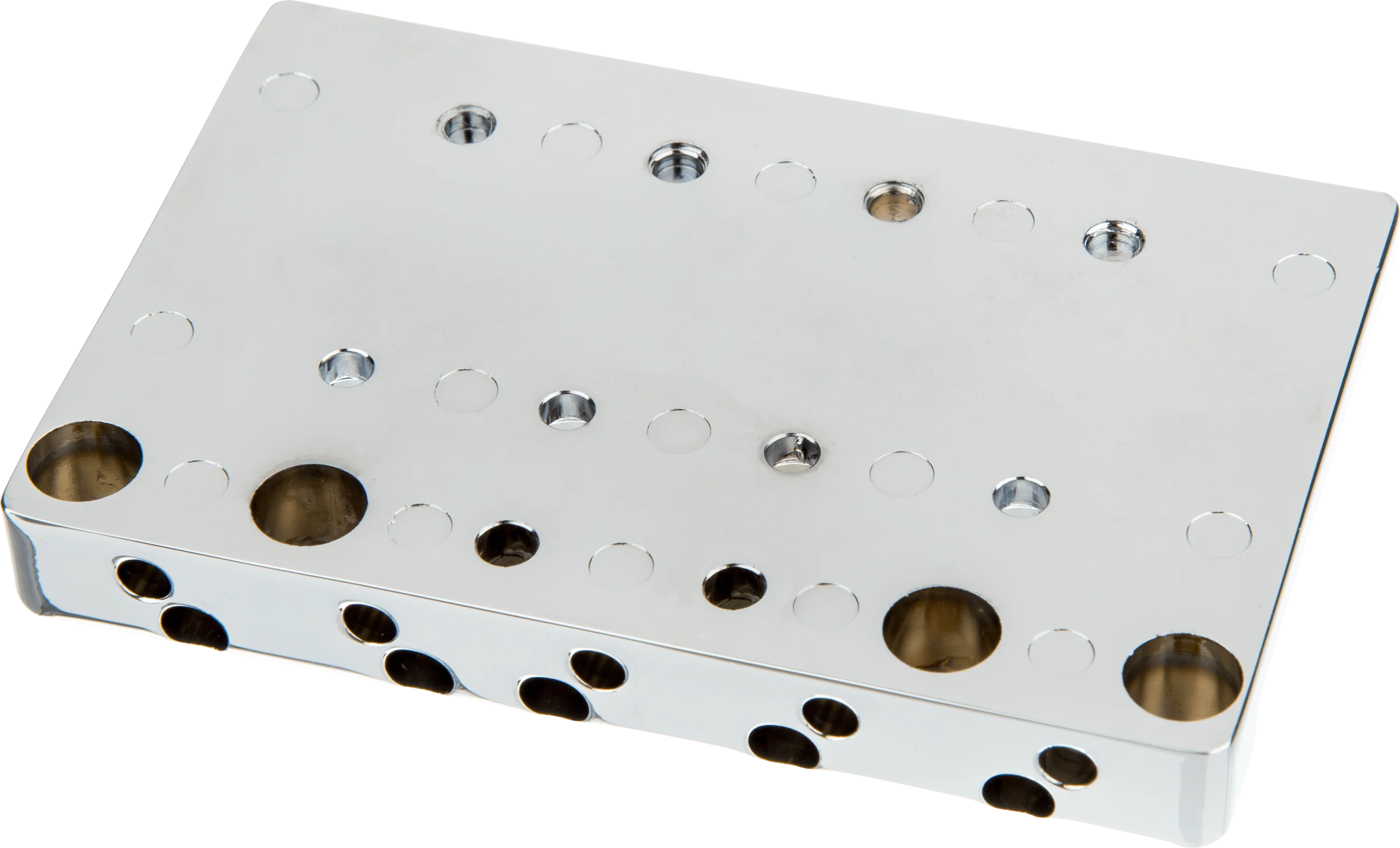 Fender® HiMass™ 5-String Bass Wide Bridge Assembly With Zinc Saddles - Image 3