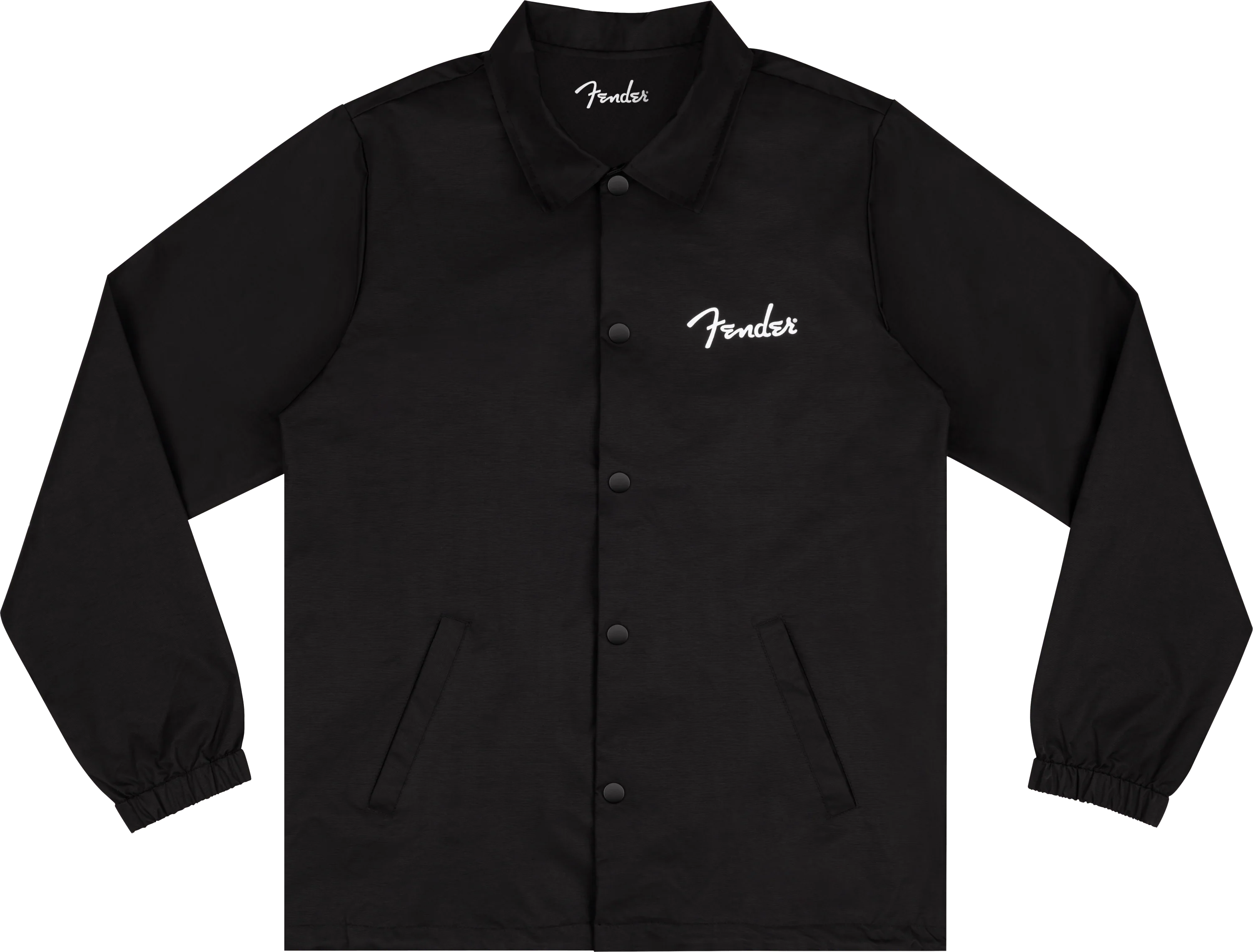 Fender® Spaghetti Logo Coaches Jacket - Image 2