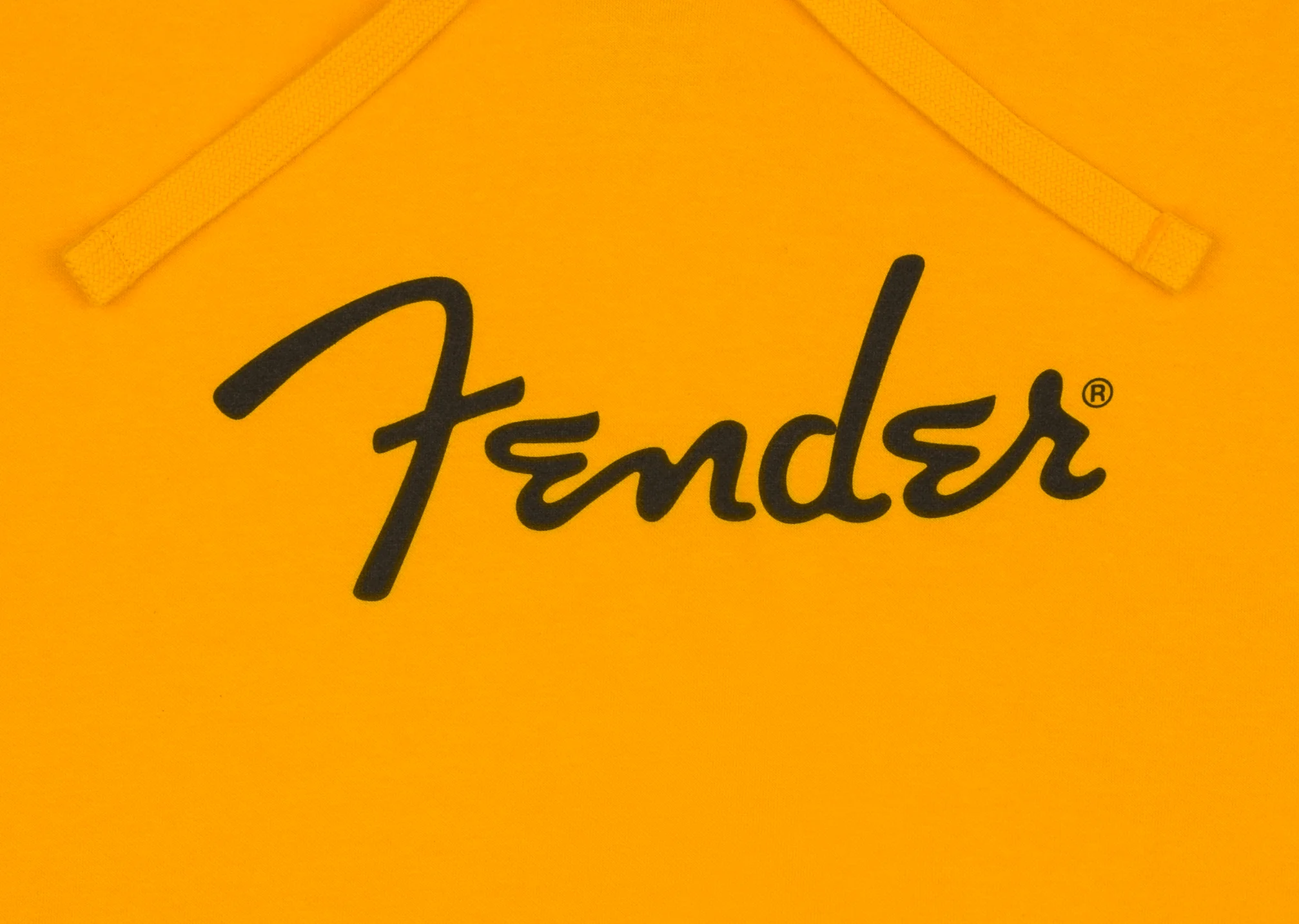 Fender® Spaghetti Logo Hoodie, Butterscotch Blonde - Image 2