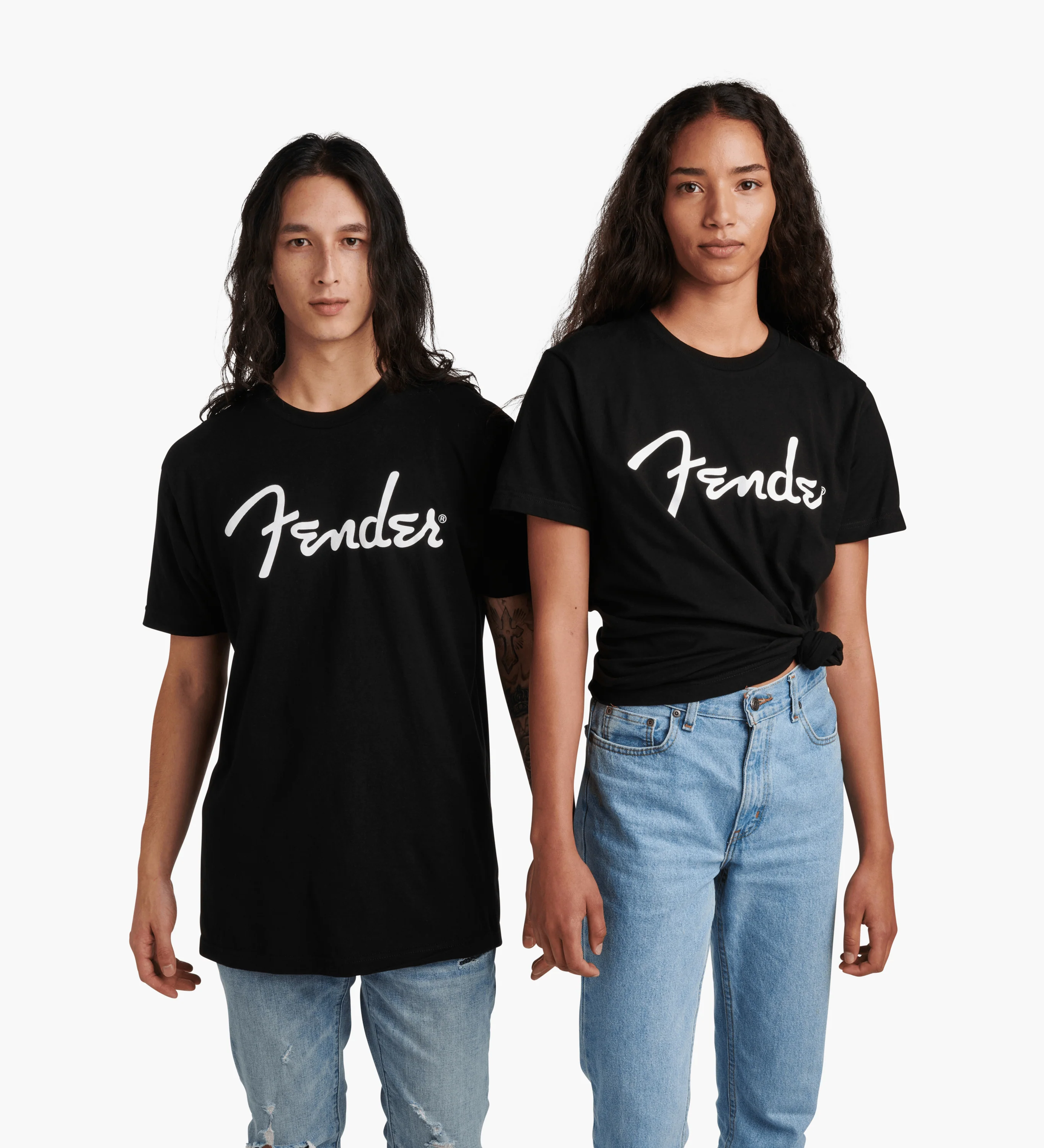 Fender® Spaghetti Logo T-Shirt - Black - Image 7