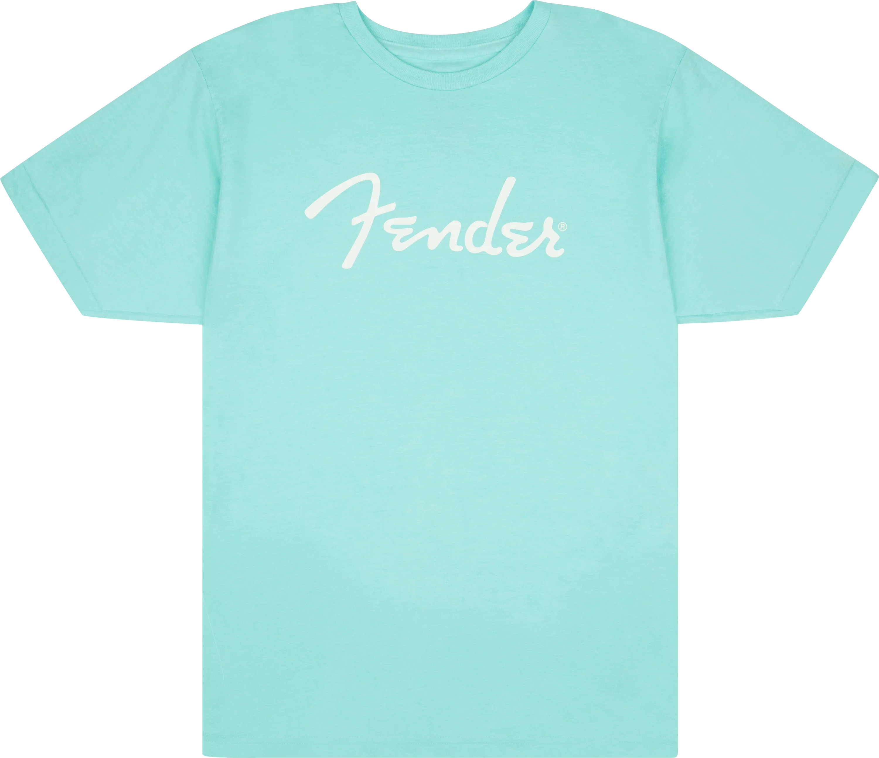 Fender® Spaghetti Logo T-Shirt, Daphne Blue - Image 6