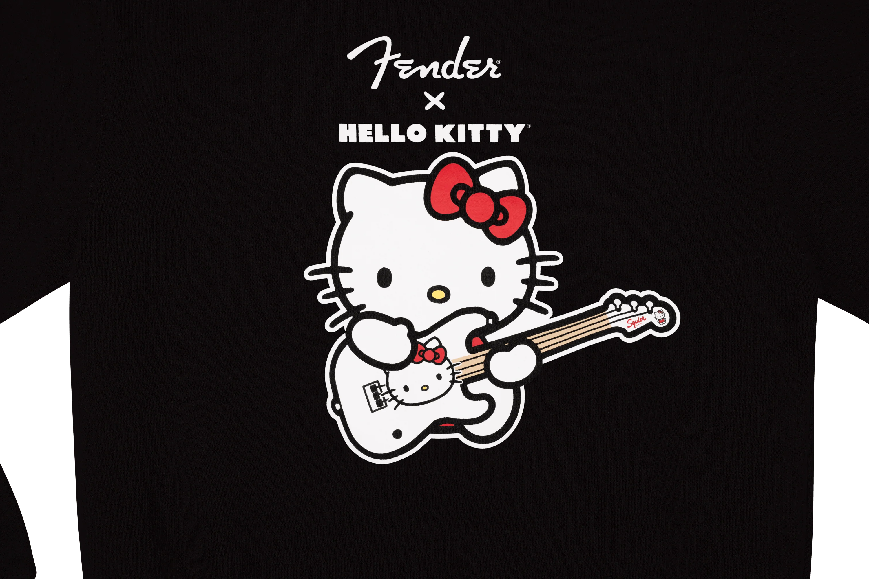 Fender® x Hello Kitty® Crewneck Logo Sweatshirt - Image 2
