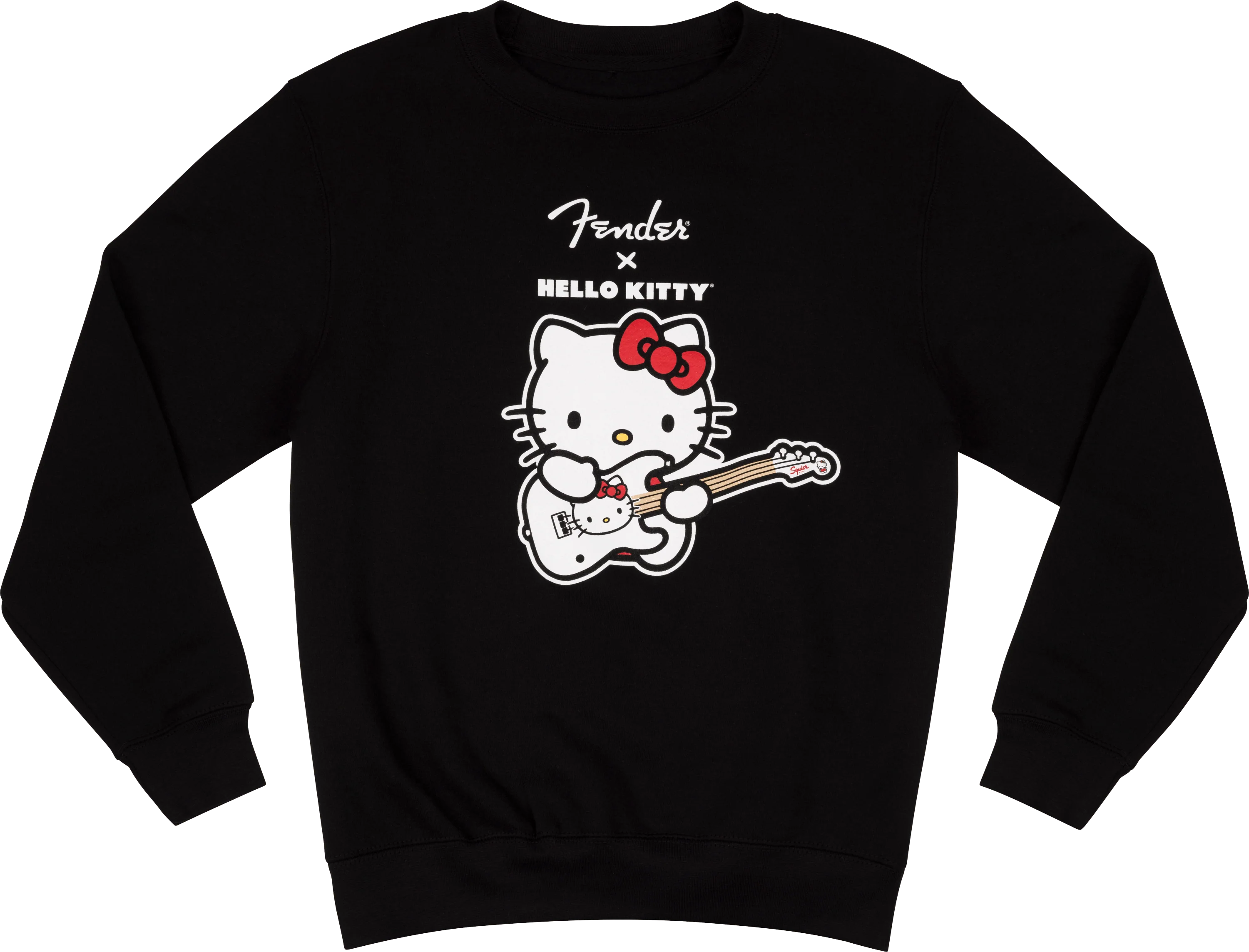 Fender® x Hello Kitty® Crewneck Logo Sweatshirt - Image 3