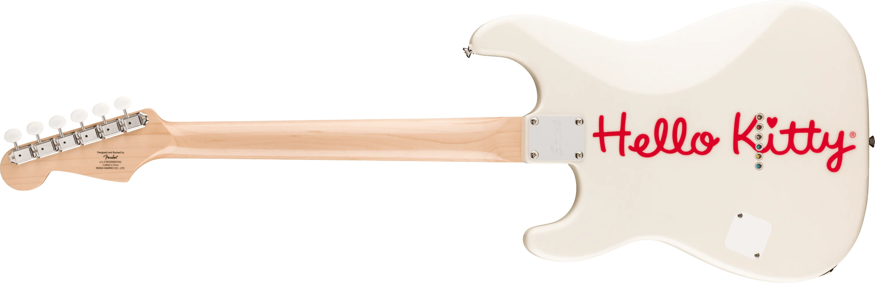 Fender® x Hello Kitty® White Stratocaster® - Image 2