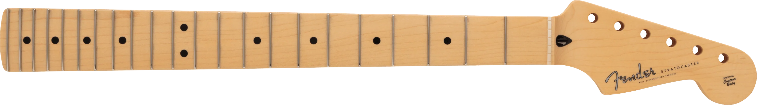 Made in Japan Hybrid II Stratocaster® Neck, 22 Narrow Tall Frets, 9.5" Radius, C Shape - Image 3