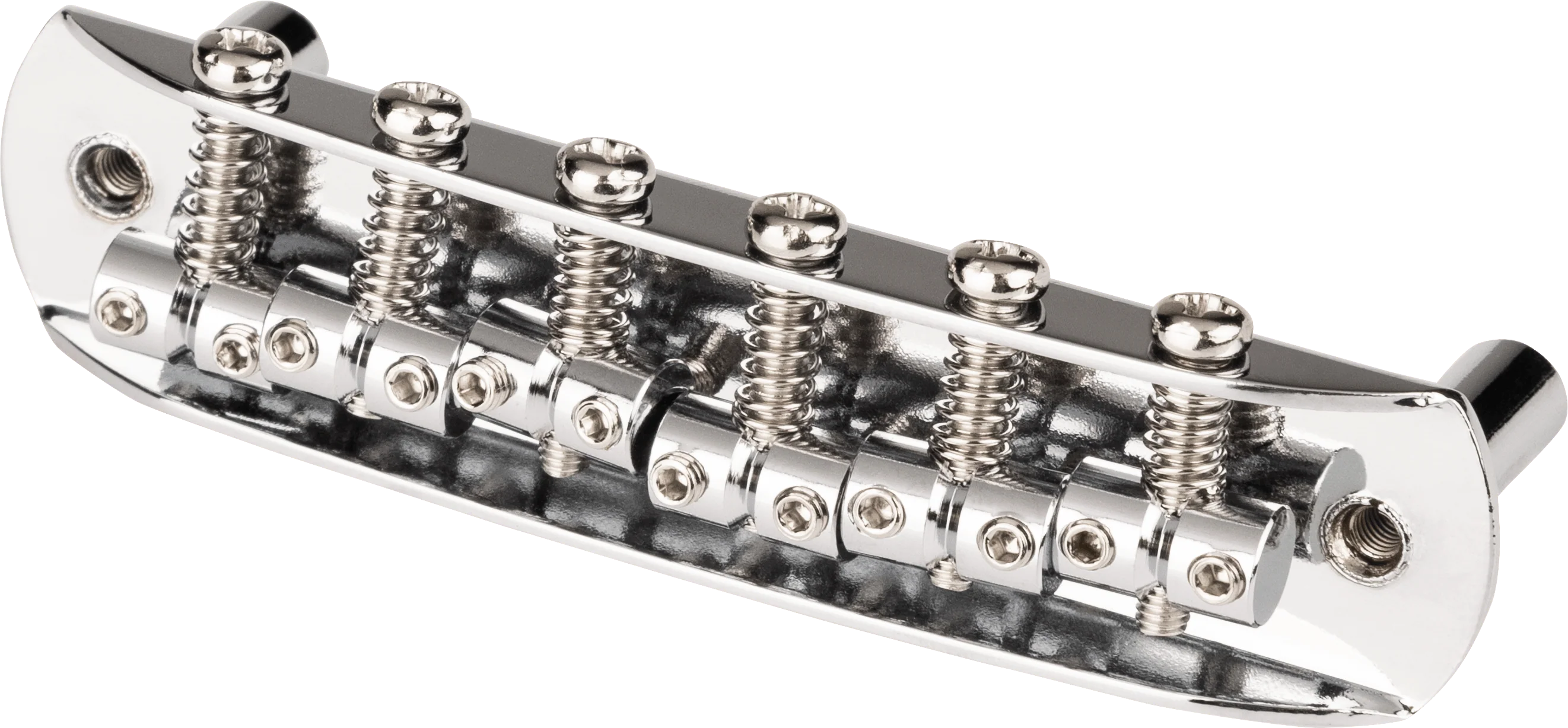 Mustang Fully-Adjustable Guitar Bridge, Chrome