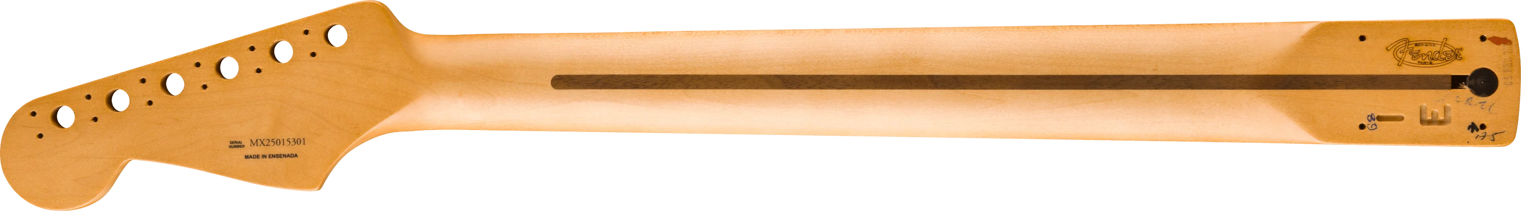 Player II Series Stratocaster® Neck, 22 Medium Jumbo Frets, 9.5", Modern "C" - Image 2