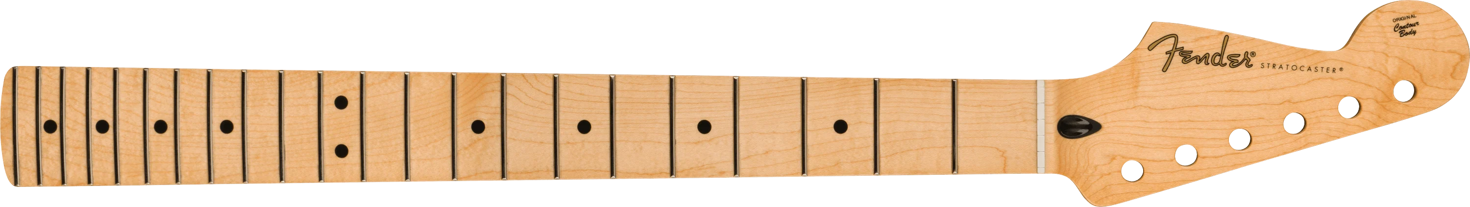 Player Series Stratocaster® Reverse Headstock Neck, 22 Medium Jumbo Frets, 9.5", Modern "C"