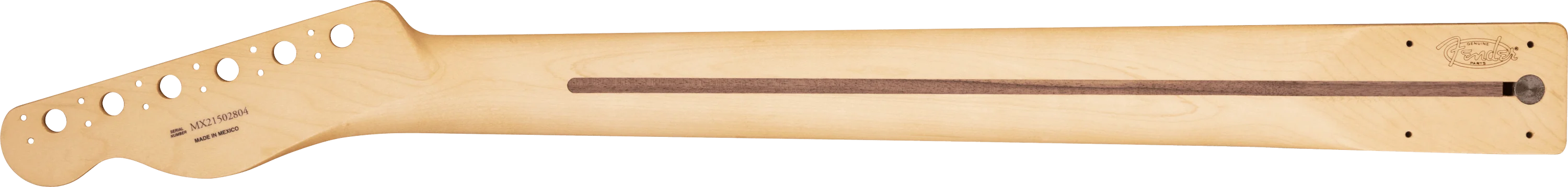 Player Series Telecaster® Neck w/Block Inlays, 22 Medium Jumbo Frets, Maple - Image 2