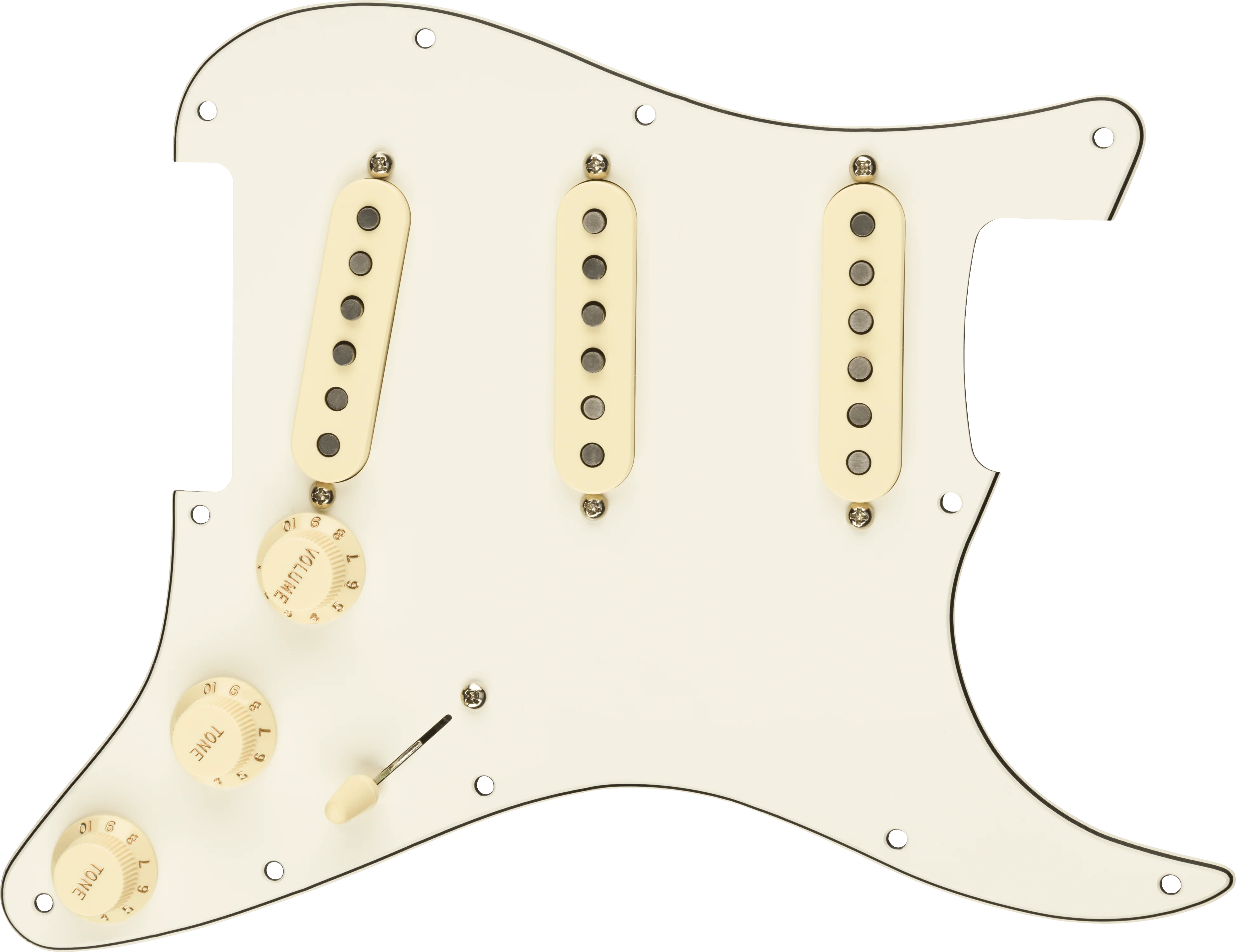 Pre-Wired Strat® Pickguard, Texas Special SSS - Image 4