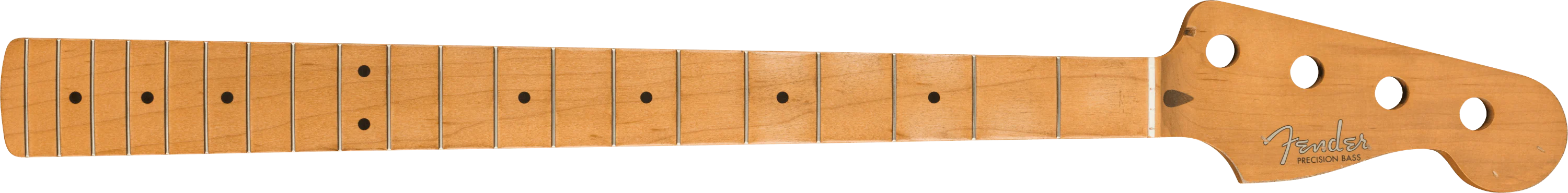 Road Worn® '50's Precision Bass® Neck, 20 Vintage Frets, Maple, C Shape