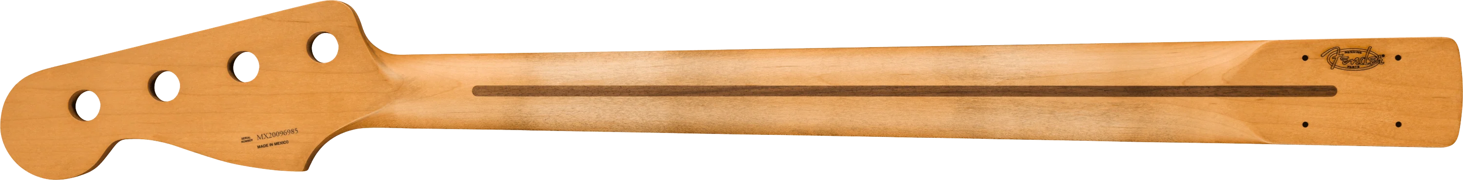 Road Worn® '50's Precision Bass® Neck, 20 Vintage Frets, Maple, C Shape - Image 2
