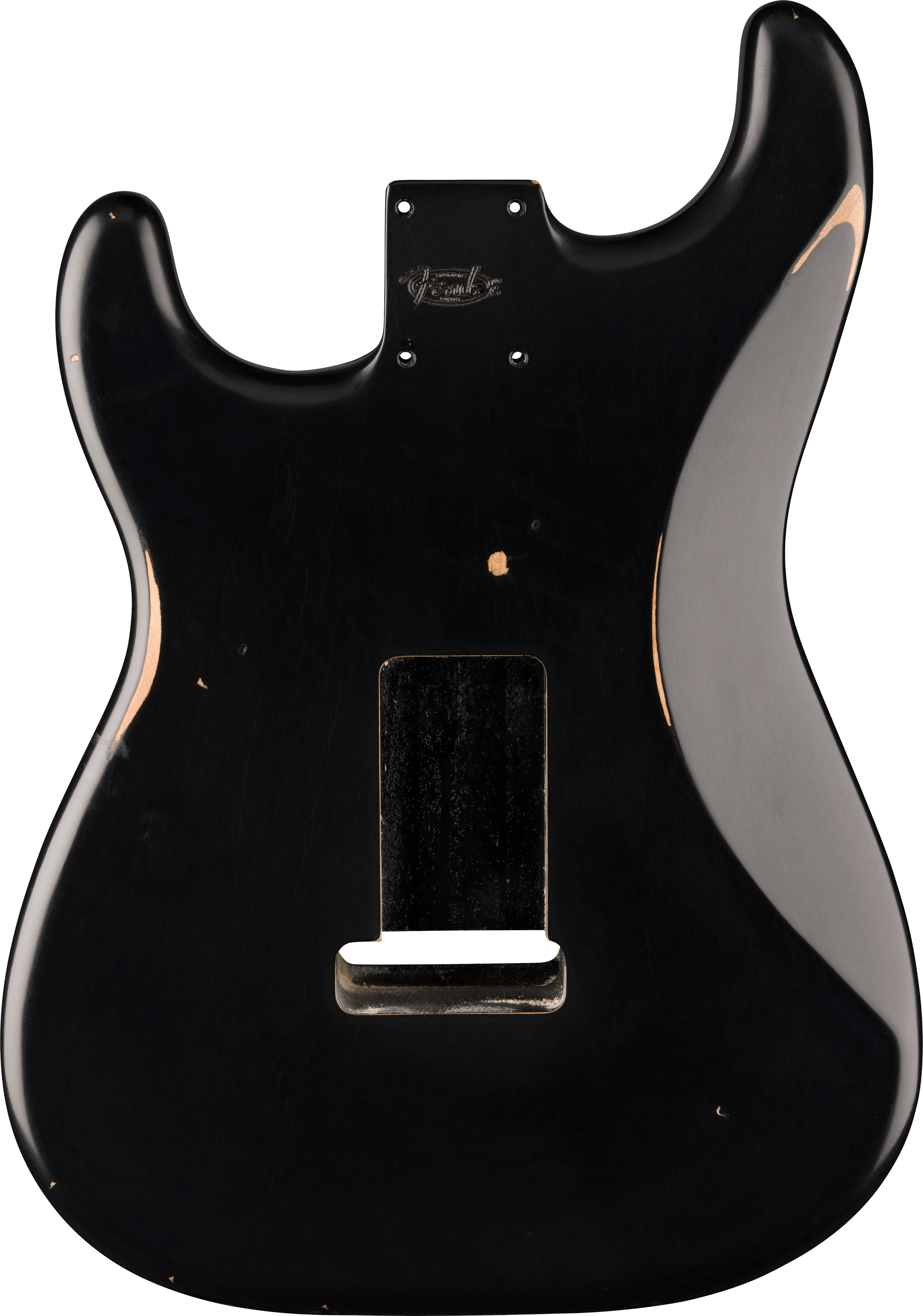 Road Worn® 50's Stratocaster® SSS Alder Body, Black - Image 2