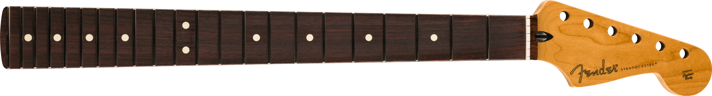 Satin Roasted Maple Fat Stratocaster® Neck, 22 Medium Jumbo Frets, 9.5", U Shape