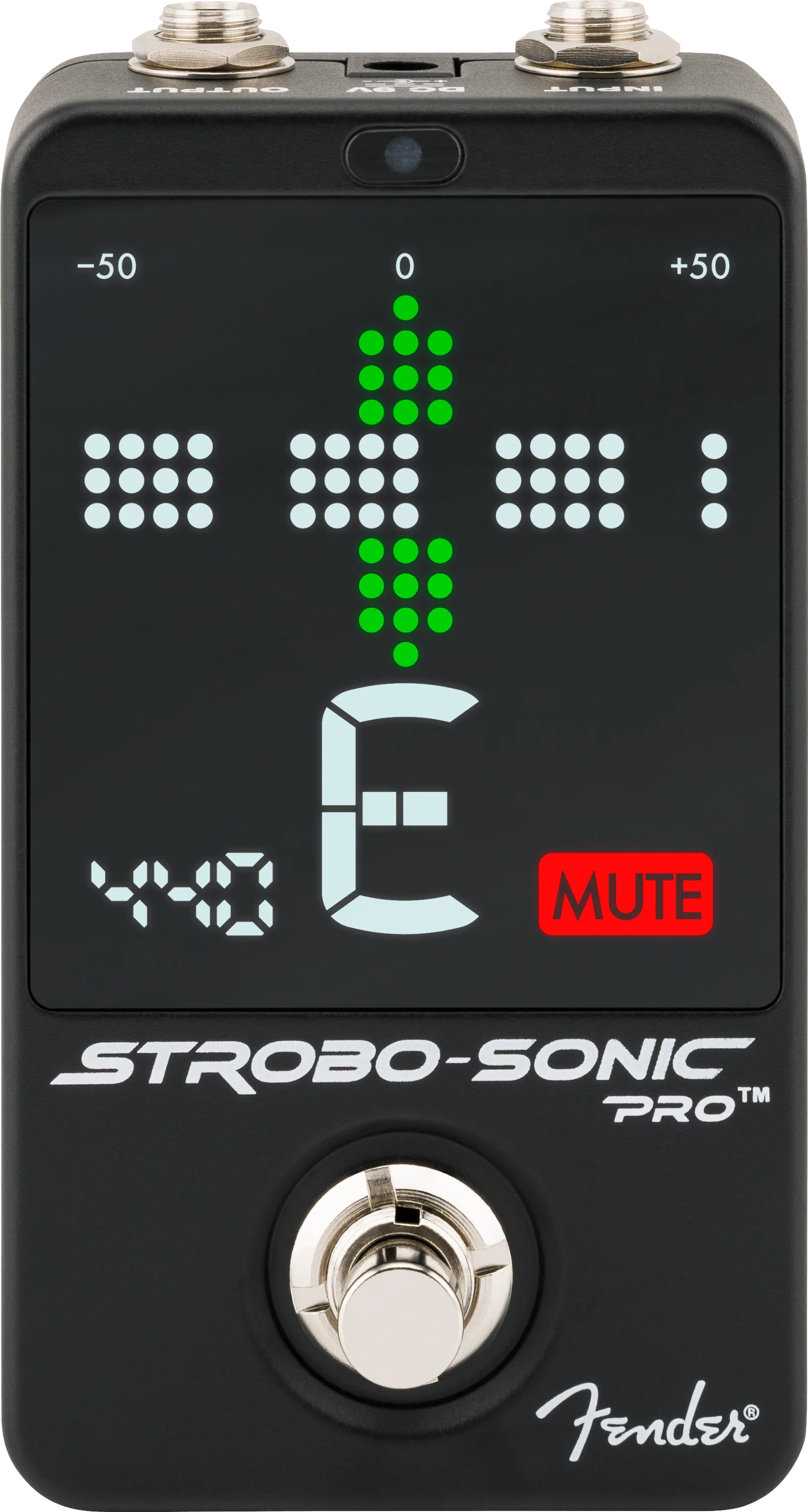 Strobo-Sonic Pro™ Tuner Pedal