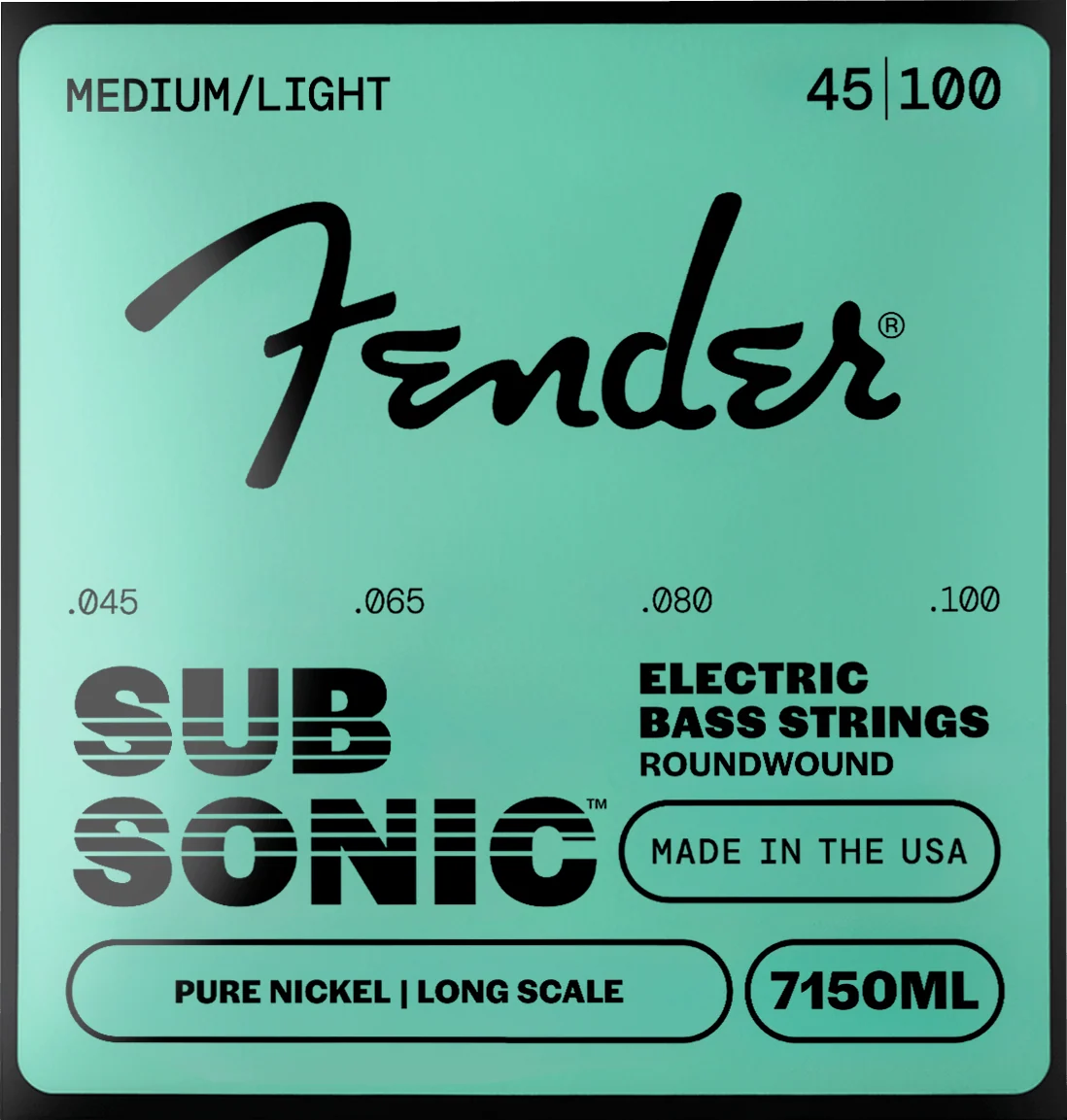 SubSonic™ 7150 Pure Nickel Bass Strings