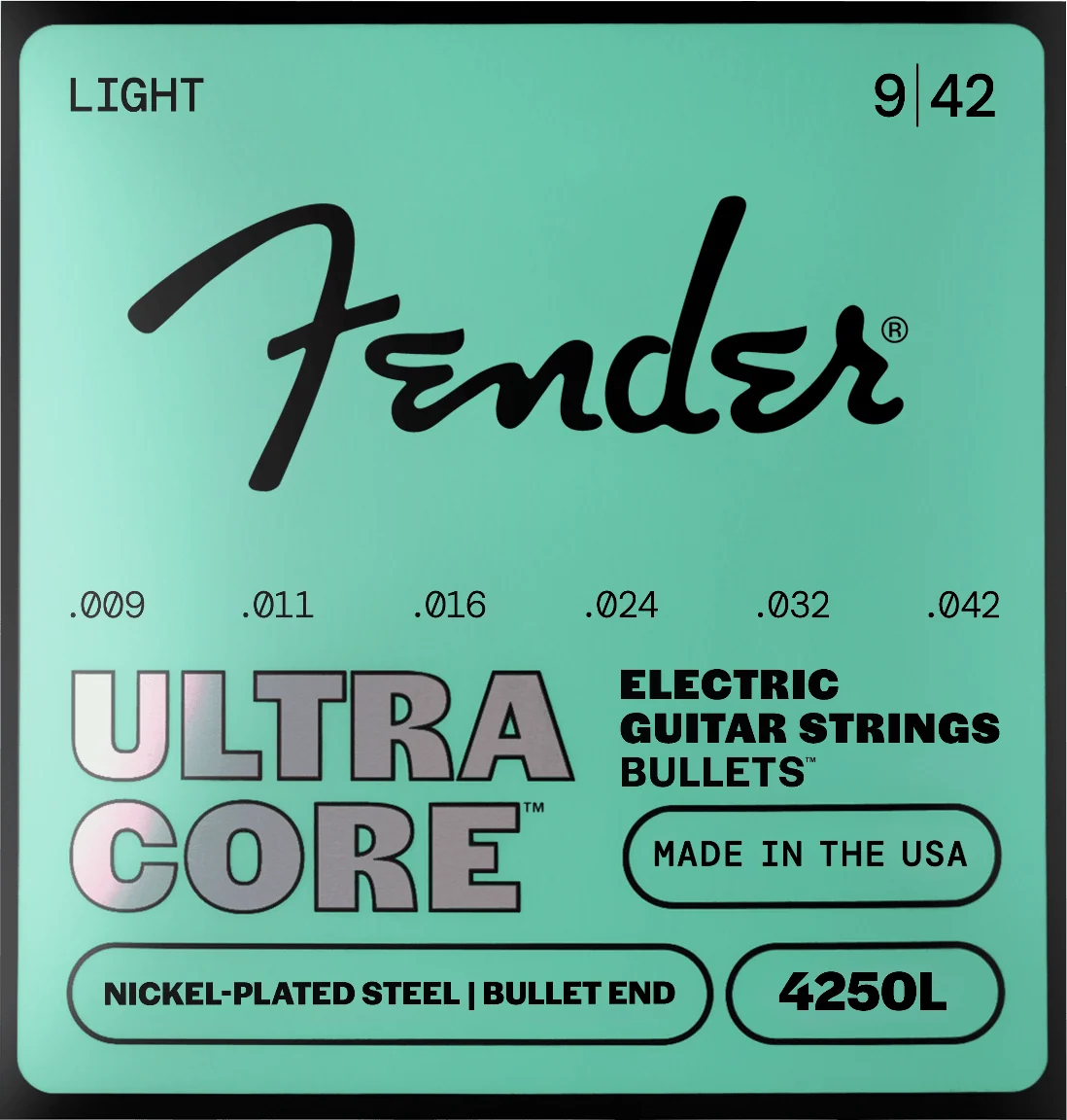 UltraCore™ Bullets™ 4250 Nickel-Plated Steel Guitar Strings